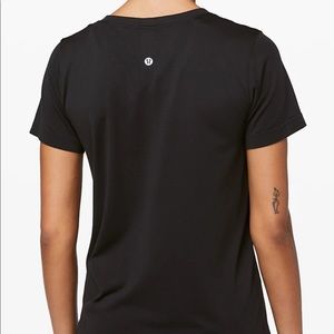 Lululemon Black Swiftly Relaxed Short Sleeve